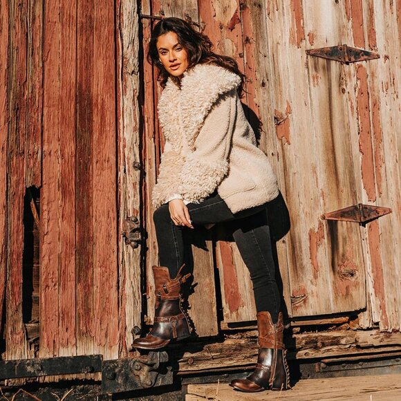 Freebird Crowe Boots - Size 10 - Never Worn - New Style-Cognac Muli Color - Picture 2 of 8